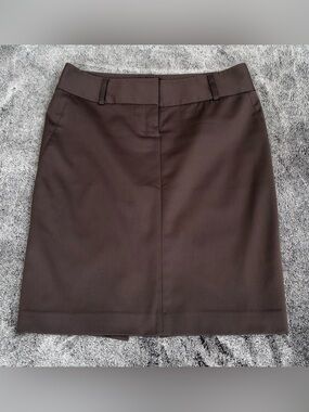 Express Brown Women's Pencil Skirt